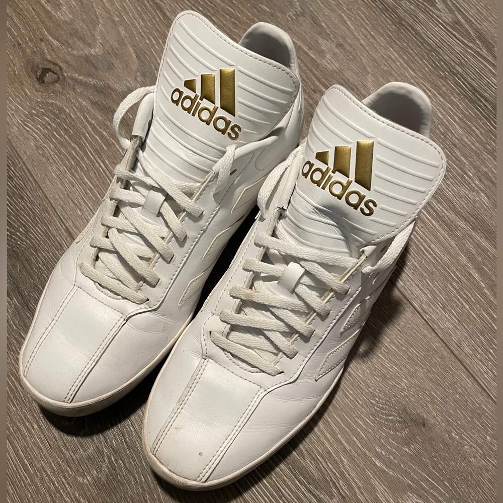 adidas white Copa soccer style shoe